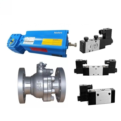 Stock Neles K Series Limit Switch Double Acting B1 Valmet Piston Type Quarter Turn Pneumatic Actuators with Ball Valve
