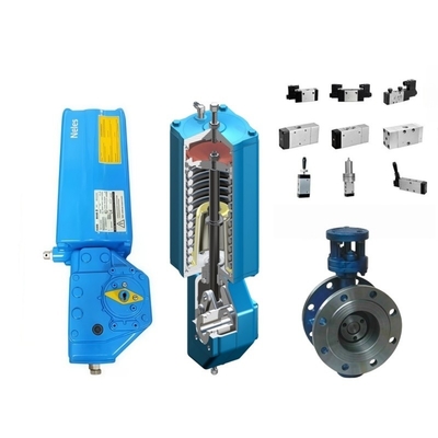 Stock Neles K Series Limit Switch Double Acting B1 Valmet Piston Type Quarter Turn Pneumatic Actuators with Ball Valve