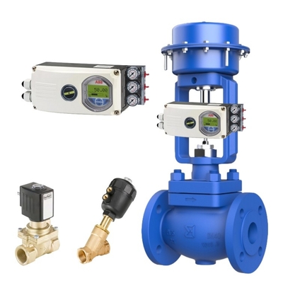 Same as Spirax Sarco Control Valve Bithermo Valve With Fisher ABB Positioner and Burkert Soleniod Valve