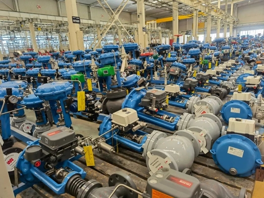 Chinese Electric Control Valve Factory Manufacturer OEM Matched Auma Rotork Limitorque Electric Valve Actuator for Flow Control
