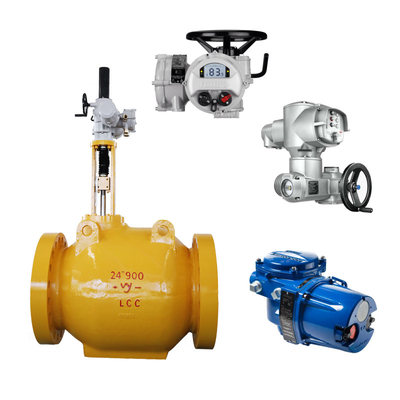 Chinese Electric Control Valve Factory Manufacturer OEM Matched Auma Rotork Limitorque Electric Valve Actuator for Flow Control