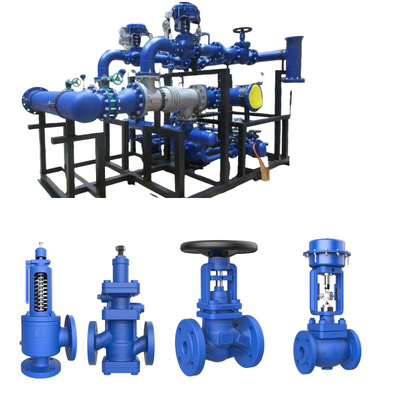 Steam Trap Station Heat Recovery Skid Customized Balanced Pressure Steam Trap Pressure Reducing Valve Control Valve