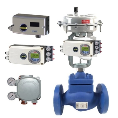 Spirax Sarco Control Valve KEA Series With Masoneilan / ABB Positioner And ASCO / Burkert Soleniod Valve