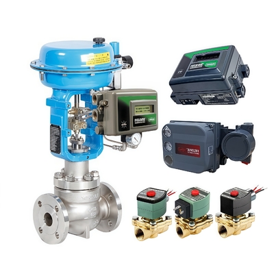 Air Filter Regulator Digital Valve Controller DVC2000 DVC6200 Fisher Single Seat Pneumatic Control Valve Positioner Price