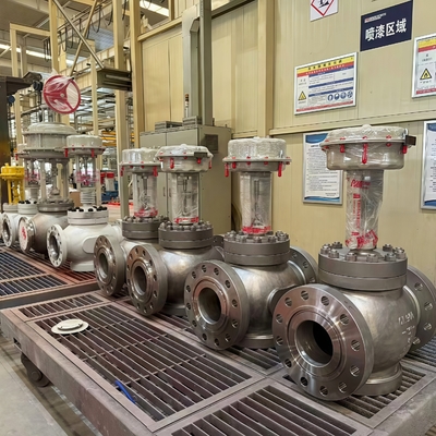 Samson 3730-3 Electro Pneumatic Positioner HART China Low Temperature Control Valve Customized for LNG Petrochemical