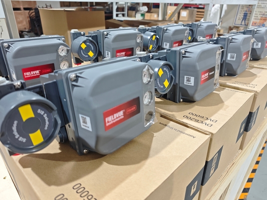 Stock Supplier Emerson Fisher Valve Positioner Controller DVC6200SIS F HC OEM China Pneumatic Control Valve Factory Manufacturer
