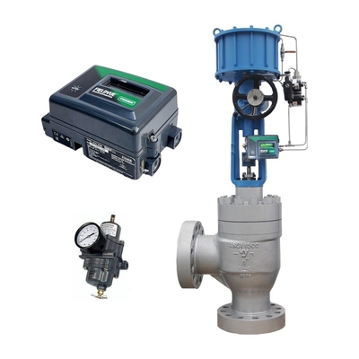 Stock Flow Control Valve Pneumatic Digital Valve Controller Fisher FIELDVUE DVC2000 DVC6200 Valve Positioners
