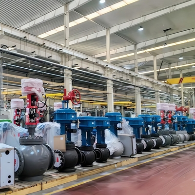 China WUZHONG Residue Hydrogenation Hot High Division Level Control Valve Fisher DVC2000 Digital Valve Controller Positioner