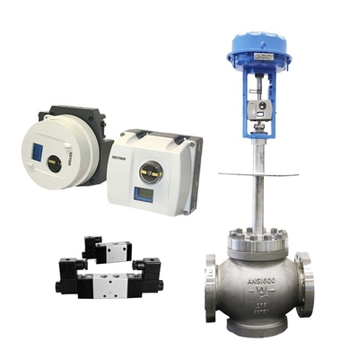 China WUZHONG High Pressure Balanced Cryogenic Control Valve and Neles ND7000 Intelligent Valve Controller