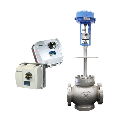 China WUZHONG High Pressure Balanced Cryogenic Control Valve and Neles ND7000 Intelligent Valve Controller