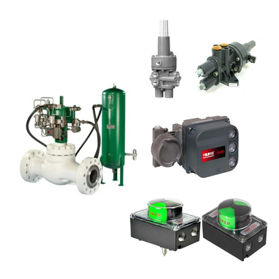 Chinese Brand Control Valve with Fisher DVC6200 Valve Positioner Fisher 377 Trip Valve Solso SB  Limit Switch
