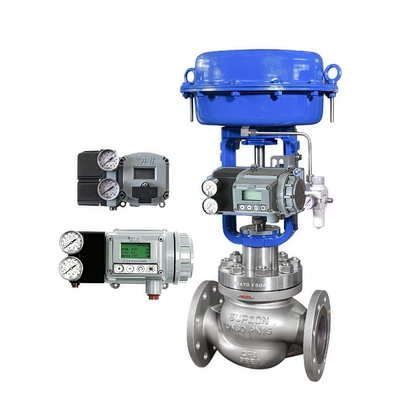 Masoneilan SVI1000 SVI2 SVI3 Intelligent Valve Positioner and China Plunger Type Single Seat Pneumatic Control Valves