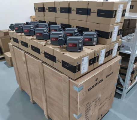 Vanessa Series 30,000 Flow Control Quarter Turn Triple Offset Valve With Fisher DVC6200 Valve Positioner
