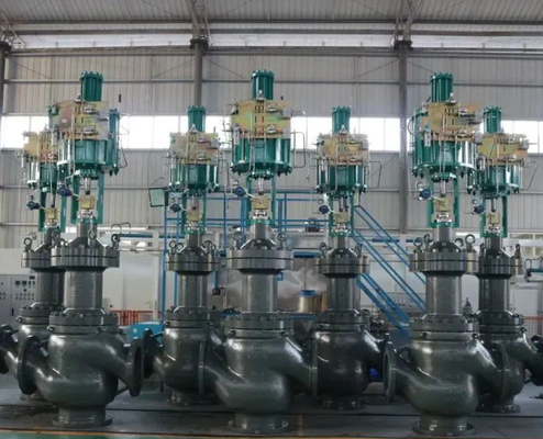 Customized High Temperature Pneumatic Diaphragm Control Valve Fisher DVC2000 Digital Valve Controller Positioners