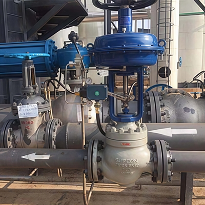 Foxboro SRD960 Intelligent Valve Positioner High Pressure Differential Control Valve China Balanced Sleeve Control Valve Price