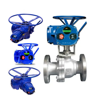 China Pressure Valve Skid Customized ELectric Valve Actuator Limitorque MX QX Electric Flow Control Valve Price on Sales