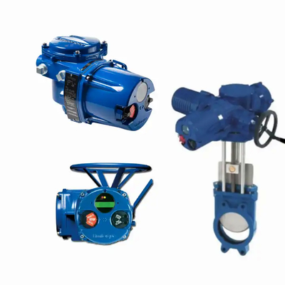 Chinese Electric Air Pressure Flow Control Valve Factory Customized Flowserve Limitoque MX QX Smart Electric Valve Actuator