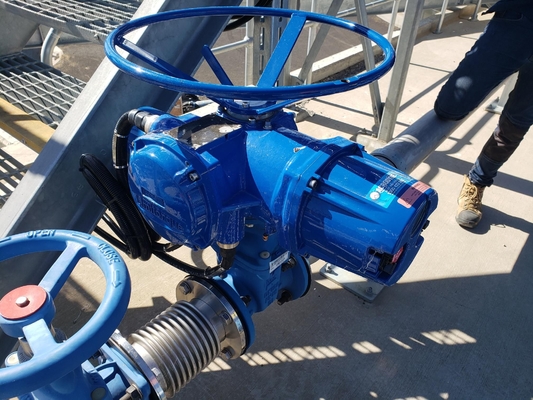 Chinese Electric Air Pressure Flow Control Valve Factory Customized Flowserve Limitoque MX QX Smart Electric Valve Actuator