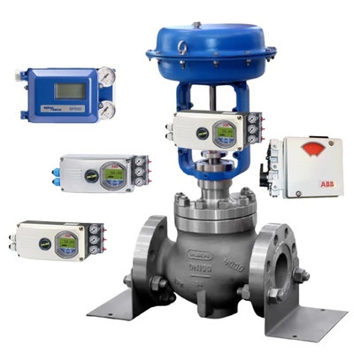 Samson Control Valve 3241 Series ABB Positioner And ASCO / Burkert Soleniod Valve Stock Supplier