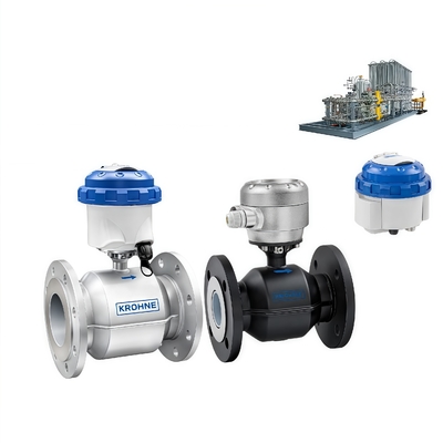 Krohne Flow Meter WATERFLUX 3070 Electromagnetic Flowmeter Water Control