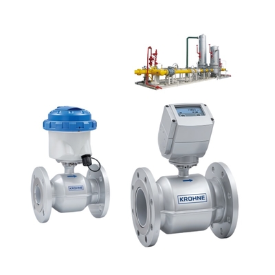 Krohne Flow Meter WATERFLUX 3070 Electromagnetic Flowmeter Water Control