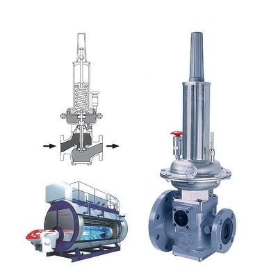 Oil and Gas Pressure Control Valve Fisher Direct Operated Gas Pressure Regulator
