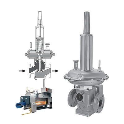 Oil and Gas Pressure Control Valve Fisher Direct Operated Gas Pressure Regulator