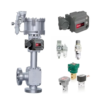 Chinese High Pressure Control Valves With DVC6200 SIS Fisher Valve Positioner SMC AW30 Filter Regulator ASCO 8327 Solenoid Valve