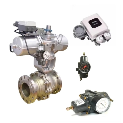 Chinese Control Valve With KTM PNEUMATIC ACTUATORS AW AWN And KOSO EPA800 EPB 800 EPC800 Valve Positioner And Fisher 67cfr Filter Regulator