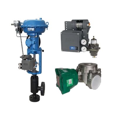 Pneumatic Control Valve Original4-20mA Fishers 3582 3582 Positioner Emerson 3582 with 67CFR Filter Regulator Asco Solenoid Valve