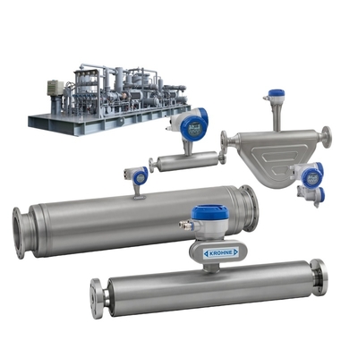 Krohne OPTIMASS 1400 3400 6400 7400 Coriolis Mass Flow Meters Liquids Gases Flowmeter