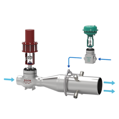 Natural Gas Pressure Reducing Station Module PRV Steam Desuperheating and Pressure Reducing Valve Customized Price