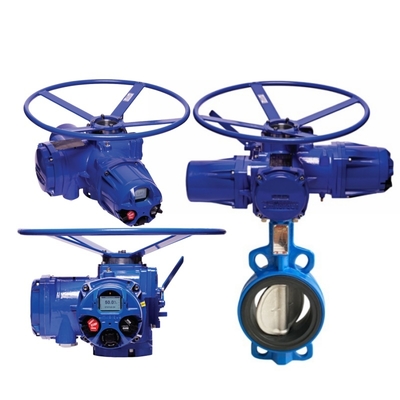 Electric Butterfly Valves Flowserve Limitorque MX Smart Non-Intrusive Multi-turn Electric Actuator 