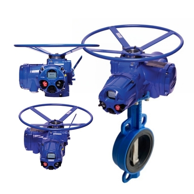Electric Butterfly Valves Flowserve Limitorque MX Smart Non-Intrusive Multi-turn Electric Actuator 