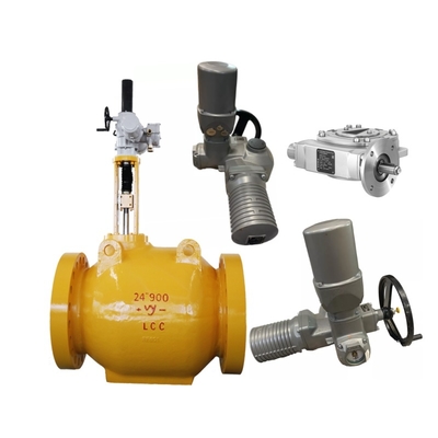 Electric Axial Flow Valve Control Valve OEM Customized AUMA GS Part Turn Gearboxes SAEx Series Multi Turn Valve Actuators