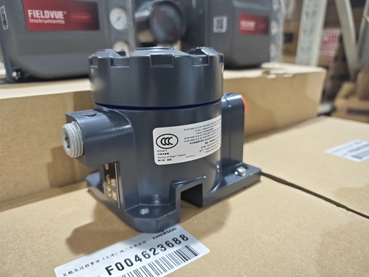 China Pneumatic Control Valve with Valve Controller Fisher DVC6205+DVC6215  Remote Travel Sensor Split Type Valve Positioner