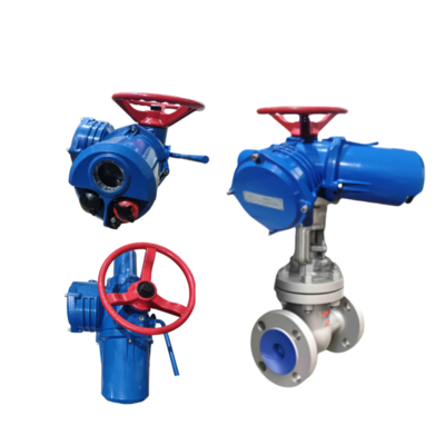 Industrial Intelligent Electric Gate Valve Peckwomy PWMON Series Multi-turn Electric Valve Actuator Automatic Control