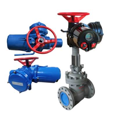 Industrial Intelligent Electric Gate Valve Peckwomy PWMON Series Multi-turn Electric Valve Actuator Automatic Control