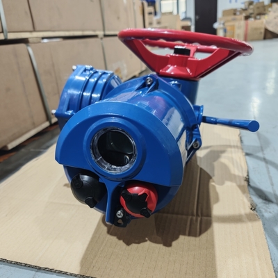 Industrial Intelligent Electric Gate Valve Peckwomy PWMON Series Multi-turn Electric Valve Actuator Automatic Control