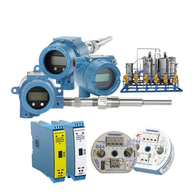 Rosemount 644 Temperature Transmitter with HART Communication for Process Control