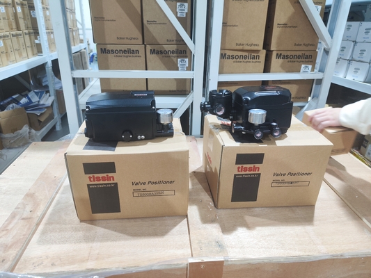 Pneumatic Ball Valves with Korea Original Tissin TS800/TS805 Series Intelligent Smart Positioner and SMC AW20 Filter Regulator