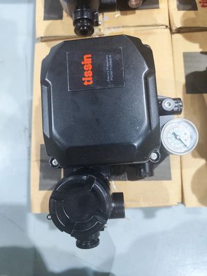 Electric  Control Valve With Tissin Smart Valve Positioner TS600 Series Pneumatic Positioners And Asco Solenoid Valve