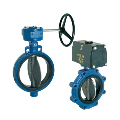Keystone F990 Series Pneumatic Butterfly Valve Flange DN25-DN300