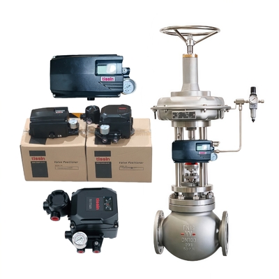 Stock Supplier Tissin TS800 TS805 Smart Intelligent Valve Positioner 4-20mA Control Pneumatic Control Valve Customized