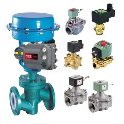 Original Emerson Fisher FIELDVUE DVC6200 SIS Digital Valve Positioner Controller and Topworx Limited Switch ASCO Solenoid Valve