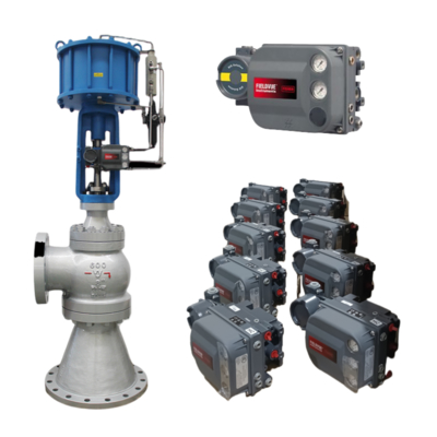 Original Emerson Fisher FIELDVUE DVC6200 SIS Digital Valve Positioner Controller and Topworx Limited Switch ASCO Solenoid Valve