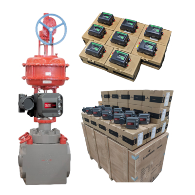 Fisher DVC6200 DVC6200PD Positioner Single or Double-acting With Chinese Control Valve High Precision for Process Control