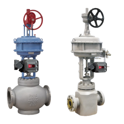 Emerson ASCO Solenoid Valve With Fisher DVC6200 Double Acting With Feedback Digital Valve Controller Positioner With Chinese Control Valve