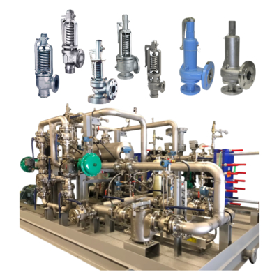 CROSBY J Series and H Series Direct Spring Pressure Relief Valves Safety Relief Valve
