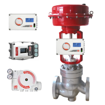 Original New Stock Control Pnuematic Valve and Valve Positioner FLOWSERVE 3200MD 520MD 3800MD